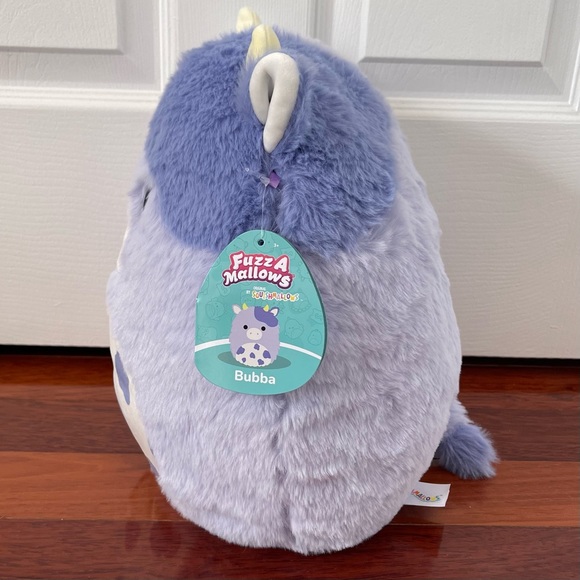 Bubba the Cow 12” Fuzzamallow Squishmallow - Picture 2 of 3